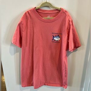 Southern tide coral short sleeve shirt